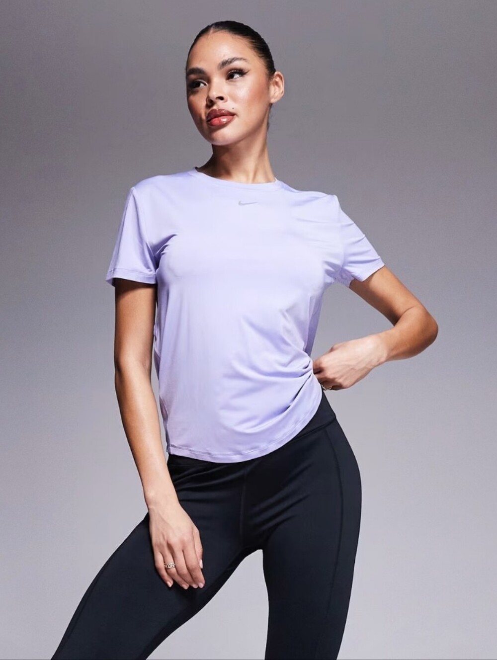 Nike Women’s Violet Short-Sleeve Dri-FIT Tee